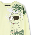 Maxi sweatshirt met print KARL LAGERFELD KIDS 
                    GIRL