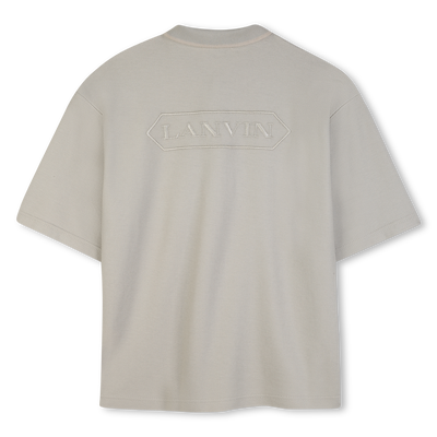 POLOSHIRT MET BORDUURSEL LANVIN BOY