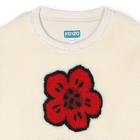 Pluizig fleece sweatshirt KENZO KIDS 
                    MEISJE