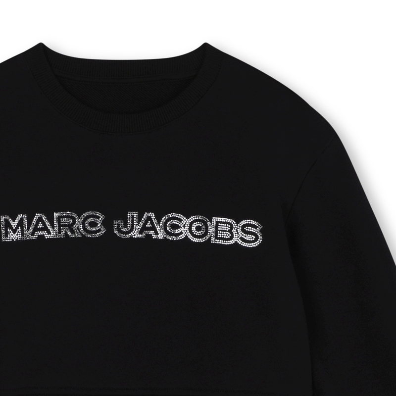 Korte sweater van fleece MARC JACOBS 
                        GIRL