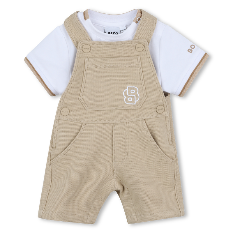 Korte tuinbroek en T-shirt BOSS 
                        BOY