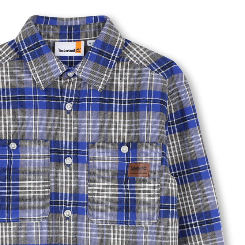 Geruite blouse TIMBERLAND 
                        BOY