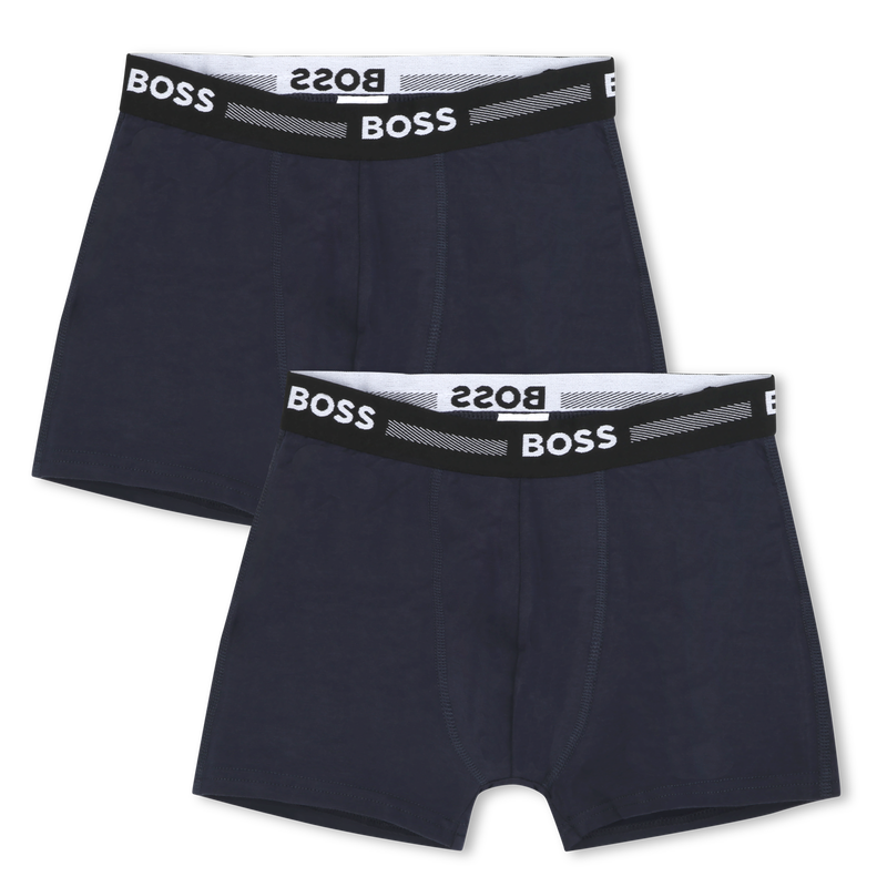 Set van 2 katoenen boxershorts BOSS 
                        BOY