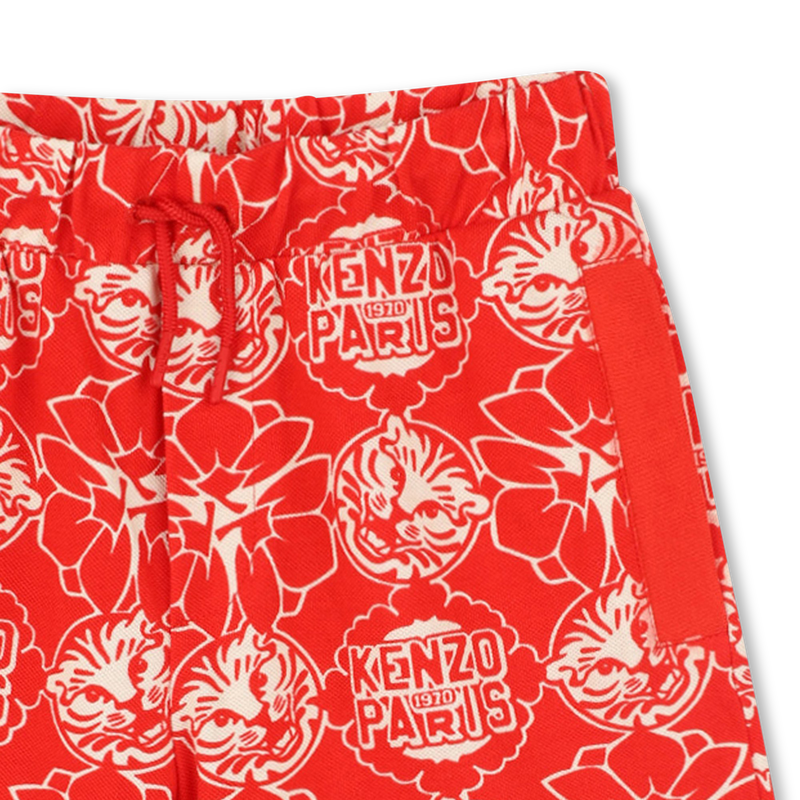 Bermuda met Japanse print KENZO KIDS 
                        BOY