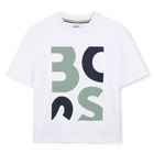 T-shirt met korte mouwen BOSS 
                    BOY