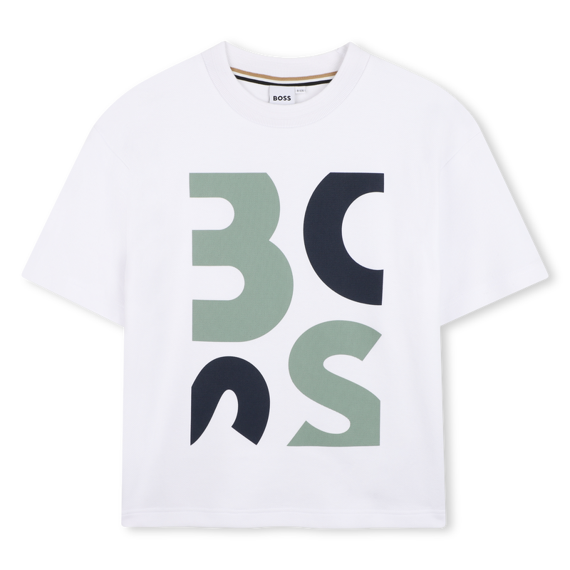 T-SHIRT MET KORTE MOUWEN BOSS 
                        BOY