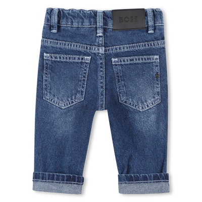 Katoenen 5-pocket-jeans BOSS BOY