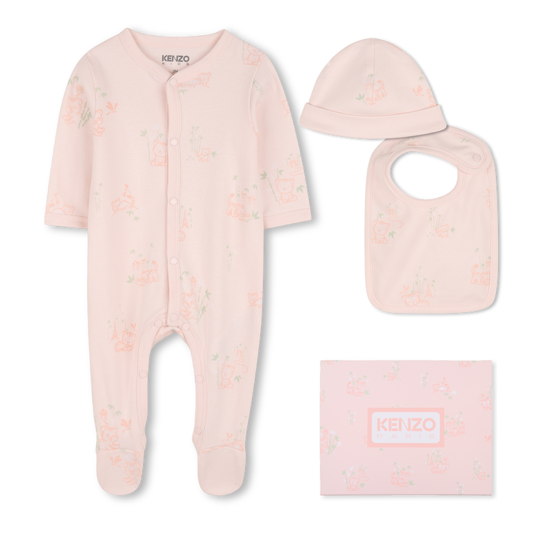 SET PYJAMA, MUTS EN SLABBETJES KENZO KIDS 
                        GIRL
