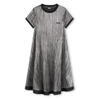 Plooi-jurk met korte mouwen DKNY 
                    GIRL