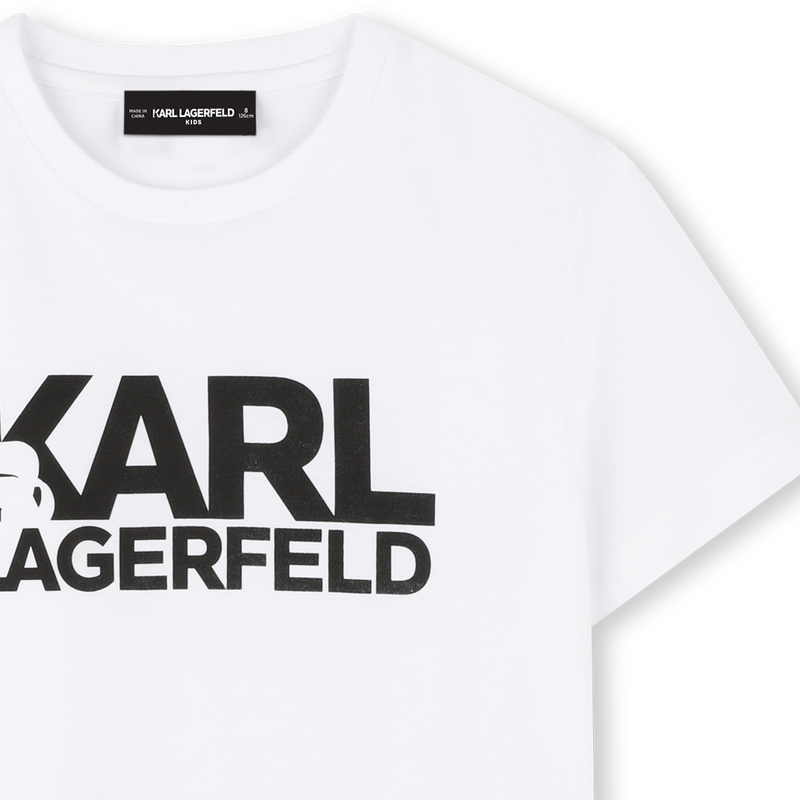 T-shirt met korte mouwen KARL LAGERFELD KIDS 
                        BOY