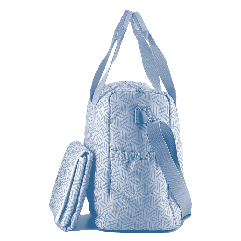 Gewatteerde luiertas van bedrukt popeline KENZO KIDS 
                        UNISEX