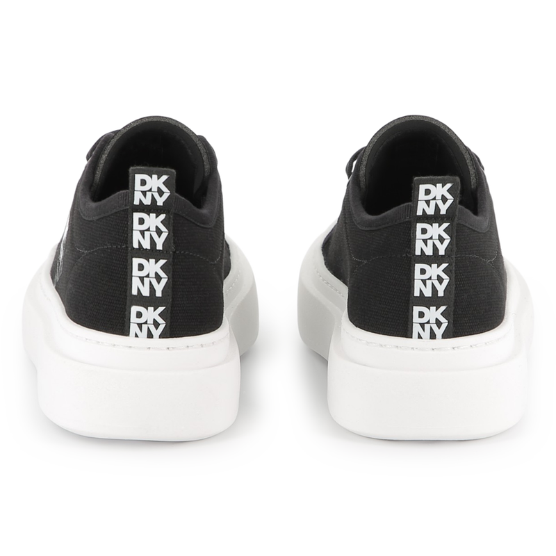 Canvas sneakers met veters DKNY 
                        GIRL
