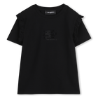 T-shirt met korte mouwen KARL LAGERFELD KIDS 
                    GIRL