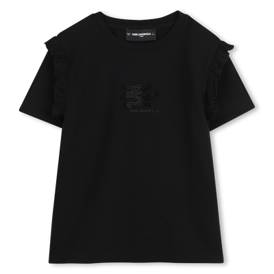 T-shirt met korte mouwen KARL LAGERFELD KIDS GIRL