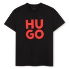 T-shirt met korte mouwen HUGO 
                    JONGEN