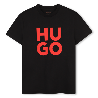 T-shirt met korte mouwen HUGO JONGEN