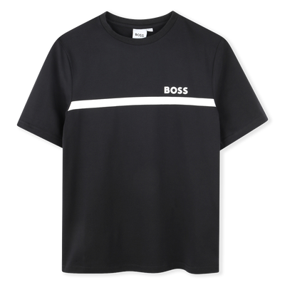 T-SHIRT MET KORTE MOUWEN BOSS BOY