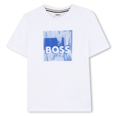 Katoenen T-shirt korte mouwen BOSS BOY