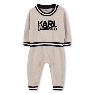 Gebreide jumpsuit KARL LAGERFELD KIDS BOY
