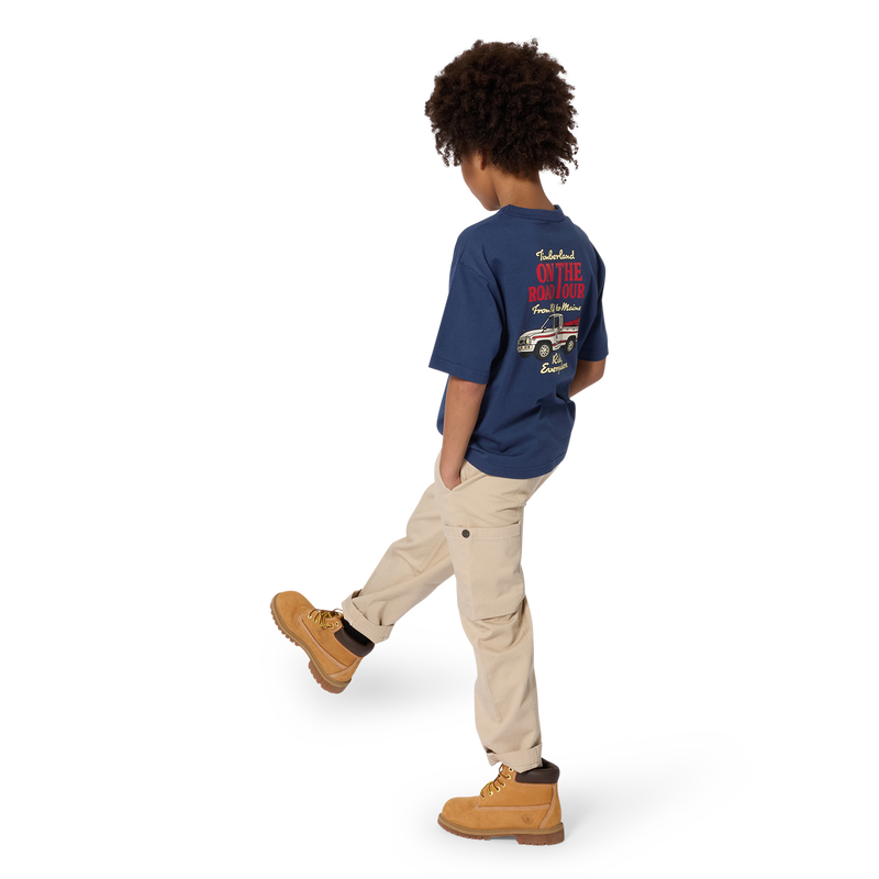 T-SHIRT MET KORTE MOUWEN TIMBERLAND 
                        BOY