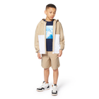 Hoge sneakers met veters BOSS 
                    BOY