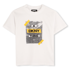 T-shirt met korte mouwen DKNY 
                    BOY