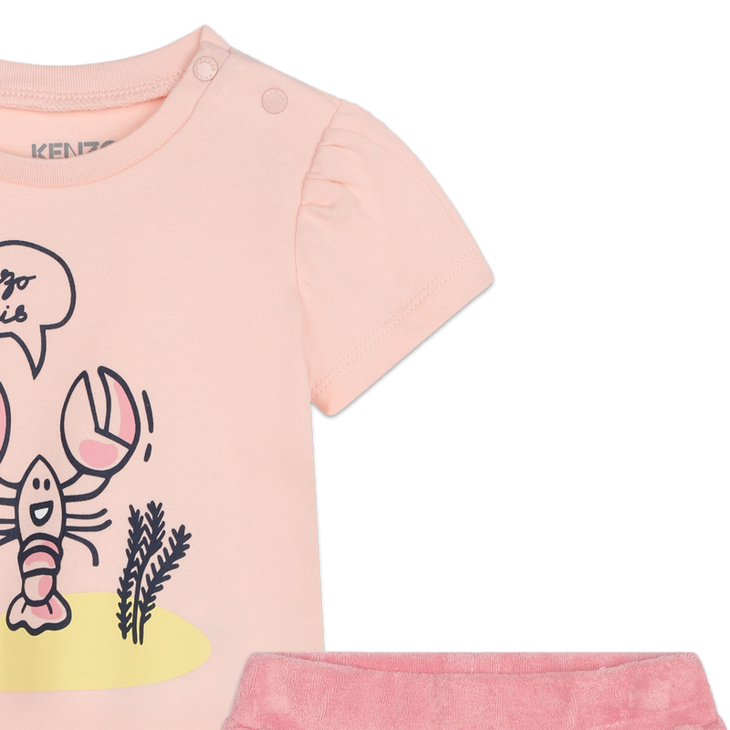Setje - Short en T-shirt KENZO KIDS 
                        GIRL