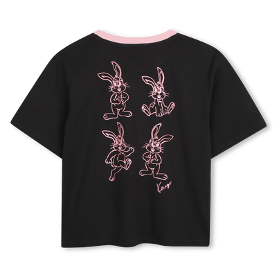 T-shirt met korte mouwen KENZO KIDS GIRL