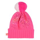 Muts met pompon en lovertjes BILLIEBLUSH 
                    GIRL
