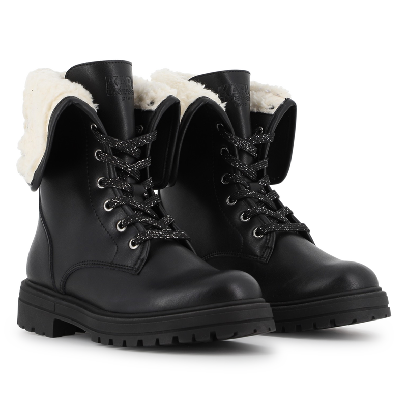 Enkellaarsjes KARL LAGERFELD KIDS 
                        GIRL