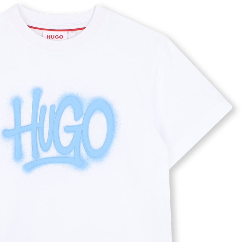 T-shirt met korte mouwen HUGO 
                        BOY