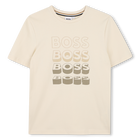 T-shirt met korte mouwen, ZAND, hi-res