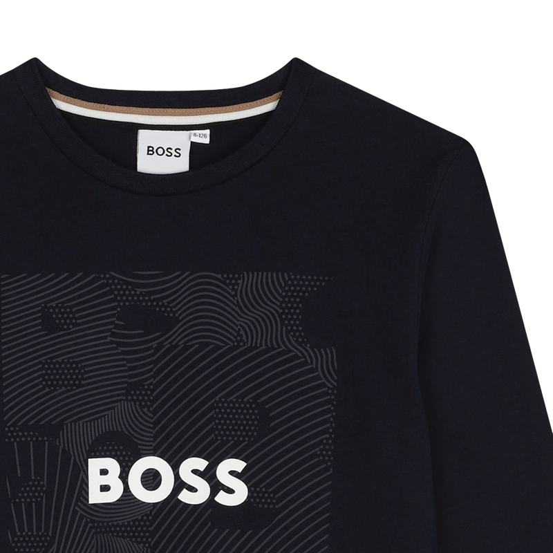 T-shirt met lange mouwen BOSS 
                        BOY