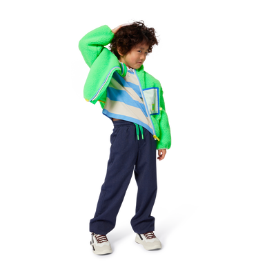 Gestreept poloshirt met lange mouwen BILLIEBLUSH BOY