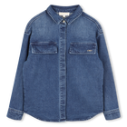 Denim overhemd met lange mouwen MICHAEL KORS 
                    GIRL