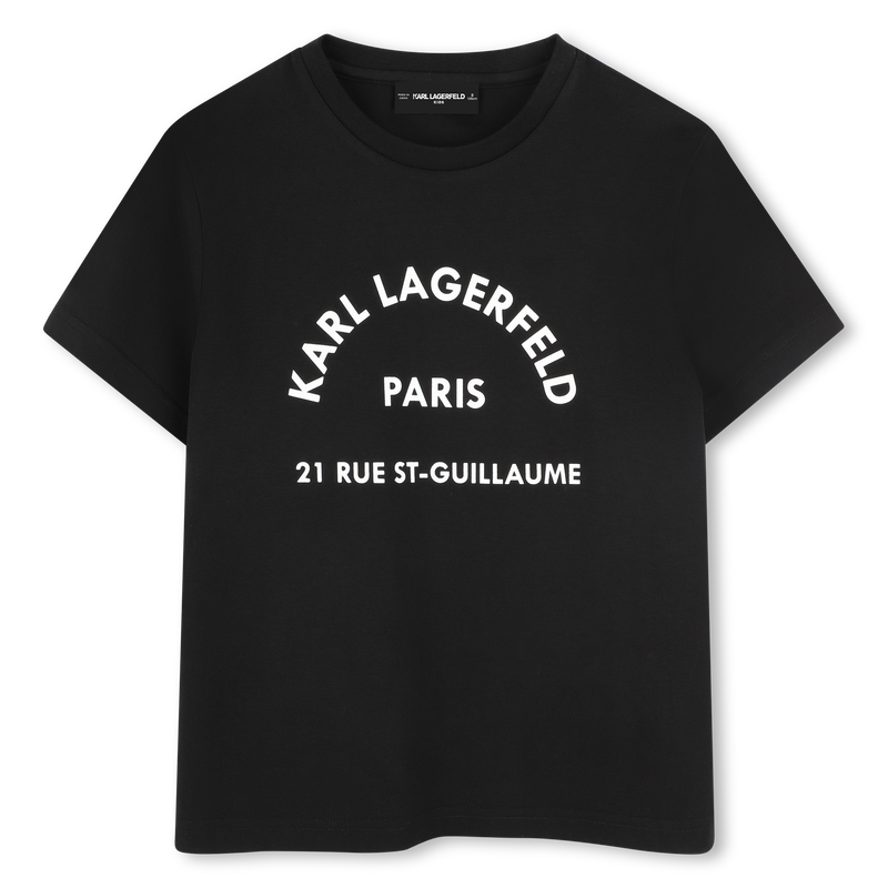 T-shirt met korte mouwen KARL LAGERFELD KIDS 
                        BOY