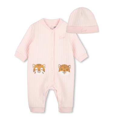 Pyjama- en mutsset KENZO KIDS MEISJE