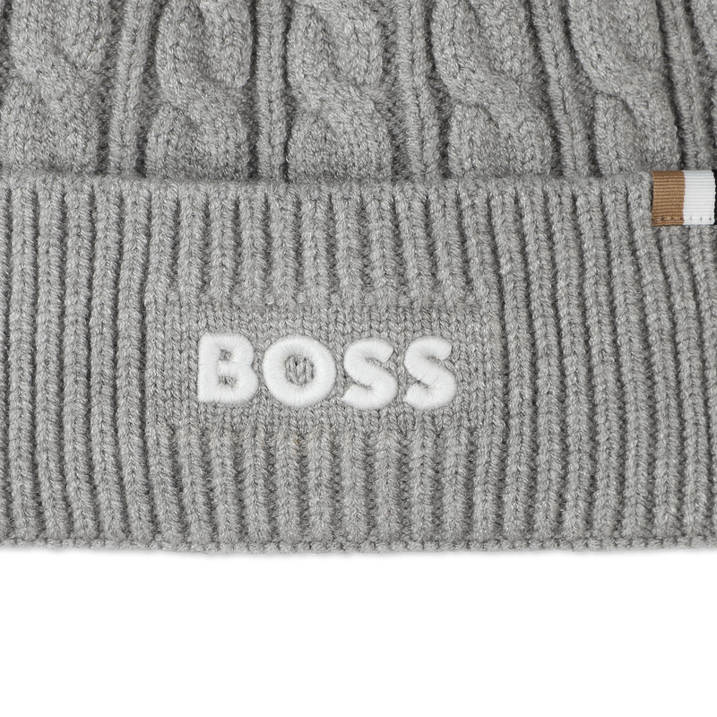 Kabel gebreide muts BOSS 
                        BOY