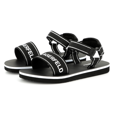 Lichte sandalen - klittenband KARL LAGERFELD KIDS GIRL