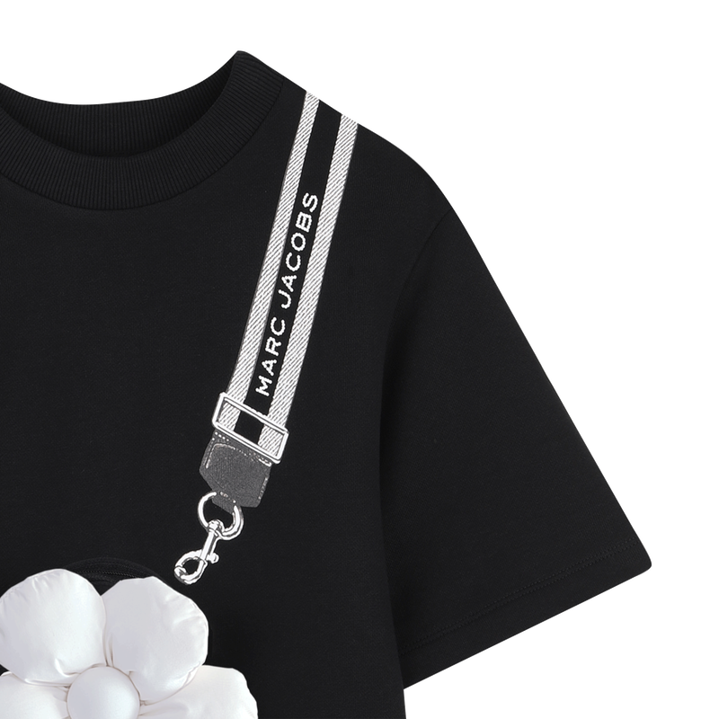 Korte mouwen jurk MARC JACOBS 
                        GIRL