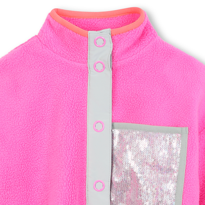 Vest van pluche stof BILLIEBLUSH 
                        GIRL