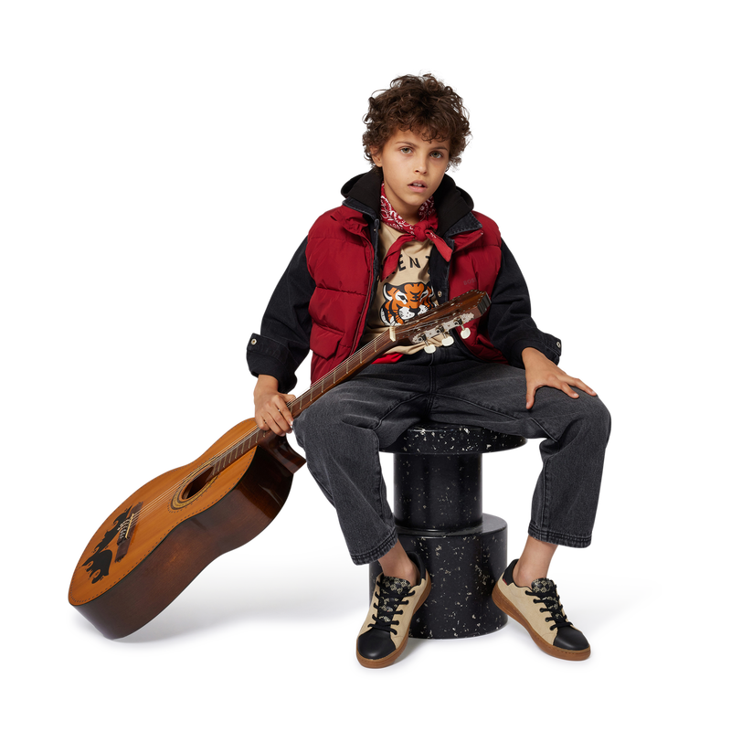 Katoenen denim broek DKNY 
                        UNISEX