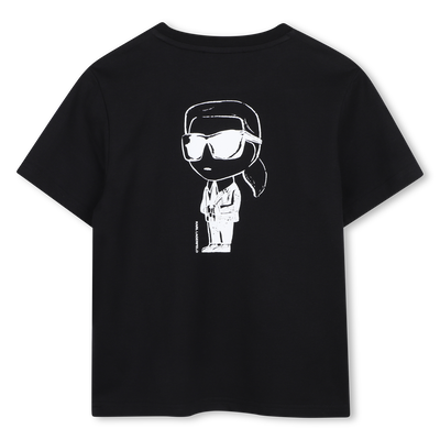 T-shirt met korte mouwen KARL LAGERFELD KIDS JONGEN