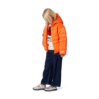 Pluizig fleece sweatshirt KENZO KIDS GIRL