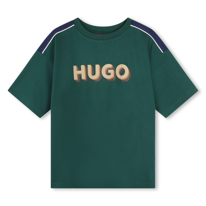 T-shirt met korte mouwen HUGO 
                        BOY
