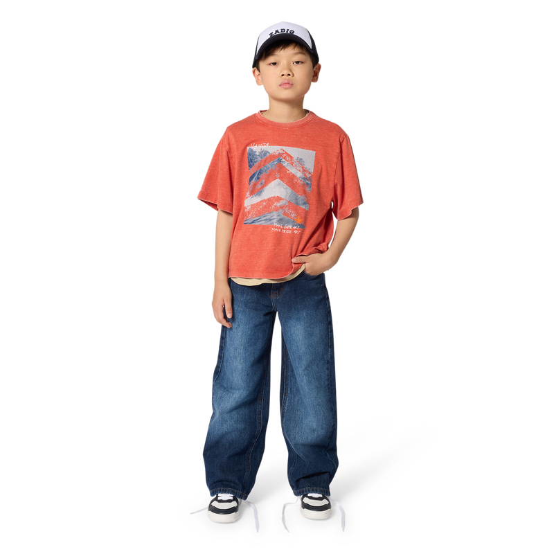 DENIM BROEK MET WIJDE PIJPEN ZADIG & VOLTAIRE 
                        BOY