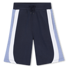 Fleece korte broek, MARINE, hi-res