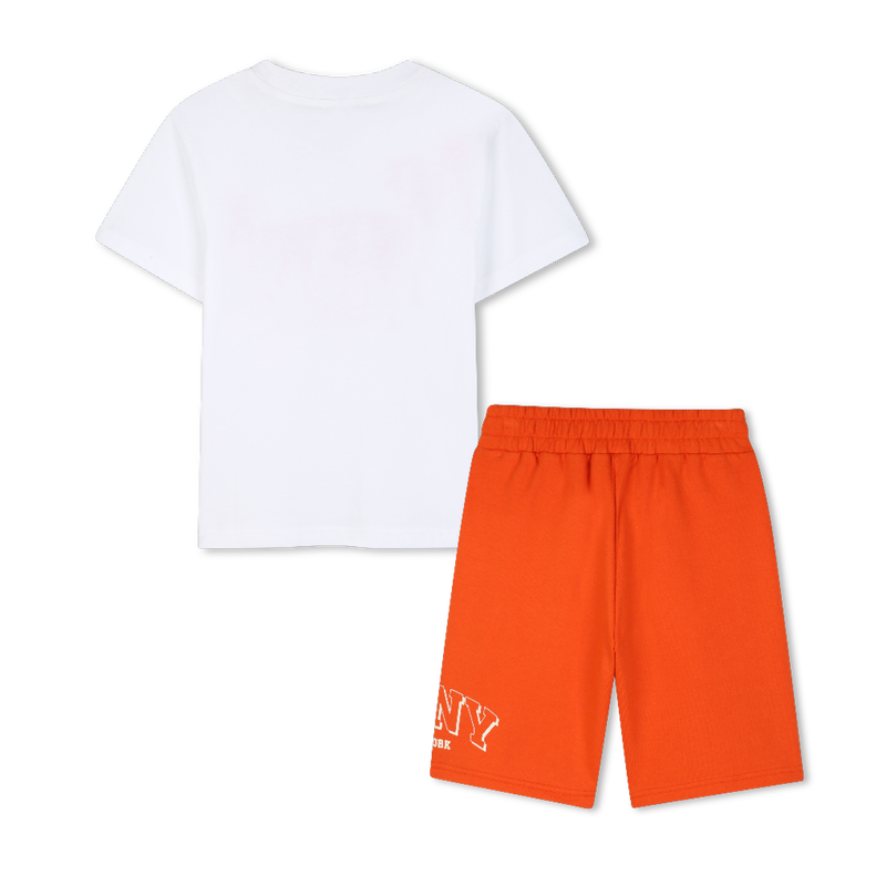 T-shirt en short set DKNY 
                        JONGEN