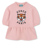 Fleece jurk KENZO KIDS 
                    GIRL