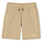 Jogger korte broek, BEIGE, hi-res